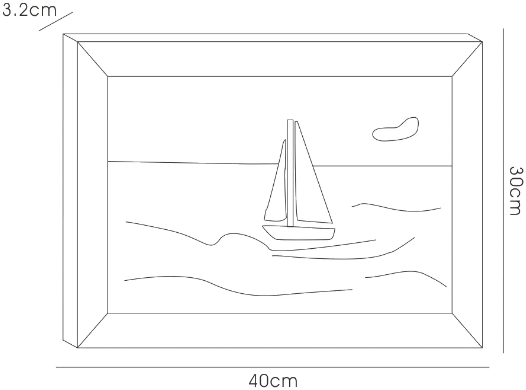 IL70503  Play Sailing Crystal Art